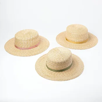 01901-HH7275 vara naturale realizate manual din paie de hârtie plaja de agrement doamna fedoras capac BĂRBAȚI femei pălărie PANAMA