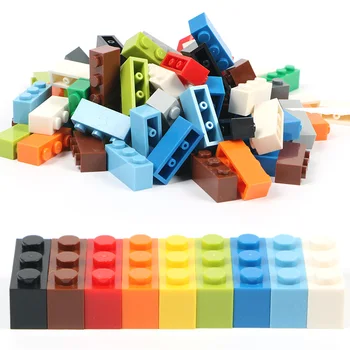 1*3 100g/lot Constructii blocuri de Constructii Blocuri Birkcs Părți se Amestecă DIY Model de Clădire Figura Eduational Jucării Pentru Copii