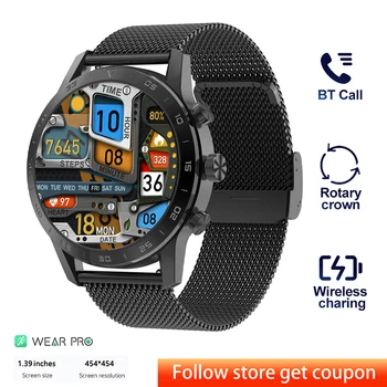 1.39 Inch 454*454 HD Ecran Smartwatch DT70 Ceas Inteligent Pentru Bărbați Ceas Fitness Brățară Ceas de mana Barbati Heart Rate Monitor Somn