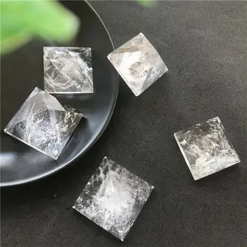 1 buc Naturale Transparent Cristal de Cuarț Piramida Clar Reiki de Vindecare Naturala Alb Crystal Pyramid Lustruire Piatra Decor