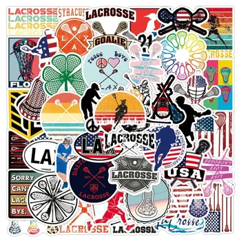10/25/50pcs Lacrosse Autocolante Estetic Sport Graffiti Desene animate Decal pentru Bagaje de Călătorie Frigider Pad Laptop Telefon Skateboard Masina