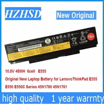 10.8 V 48WH 6cell E555 Original Laptop Nou, Baterie pentru LenovoThinkPad E555 E550 E560 E550C Serie 45N1760 45N1761