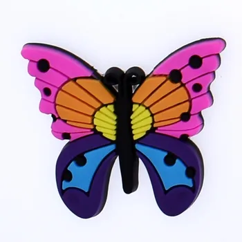 10 buc Drăguț cu fulgere Fluture Dragon Fly Gărgăriță Bufnita Copii Sandale Decoratiuni Bratari Ornamente XH-14