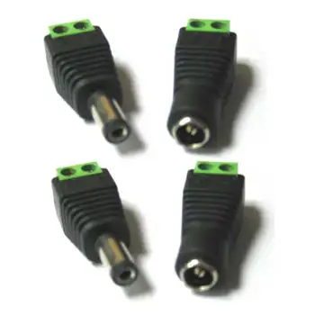 10 perechi de conector de Alimentare DC Convertor 12V DC conector de cablu pentru Camera Adaptor