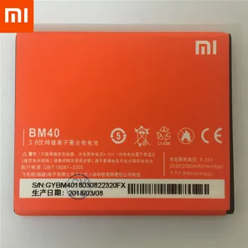 100% de Backup nou BM40 Baterie 2030mAh pentru Xiaomi Mi Redmi 1 1S Baterie În stoc Cu numărul de Urmărire