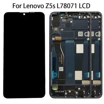 100% Original LCD Pentru Lenovo Z5S L78071 Ecran Tactil Digitizer Display Montaj cu Ramă de Sticlă Senzor Panou Mobil Pantalla