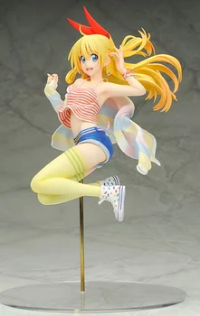 100% Original:Nisekoi Kirisaki Chitoge vitalitate Tinerească 23cm PVC Acțiune Figura Figura Anime Model de Colectare Jucarii Papusa Cadou