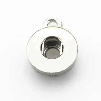 100buc Argint Rotund Ghimbir Diy 12mm Fixează Butonul de Accesorii Bijuterii Brățară&Brățări Farmece