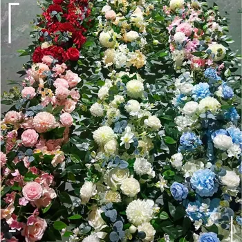 100CM Lungime Flori Artificiale Flori de Mătase Etapă Decor Decor de Masă a Crescut de la Soare Decor