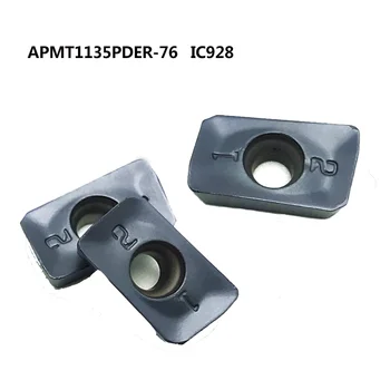 10buc APMT1135 PDER APKT1604 PDR 76 IC928 Insertii Carbură CNC Strung Metal de Tăiere Instrumente APMT APKT Lame de Frezat Instrumentul de Cotitură