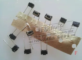 10buc Japonia drept plug 2 metri atingere ușoară micro comutator comutator cu cheie 3.5*6*4.3