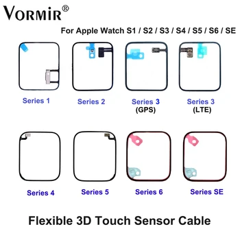10buc/Lot Flexibil Senzor Tactil Cablu 3D și de Alimentare Pentru Apple Watch S1 2 3 4 5 Greutate Bobina de Inductie 38mm 42mm 40mm 44mm