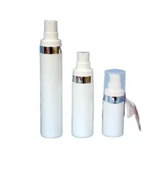 15ML/30ml/50ml alb airless plastic sticla cu pulverizator/ceața pulverizator/parfum pulverizator sticla cosmetice de ambalare sticla de plastic