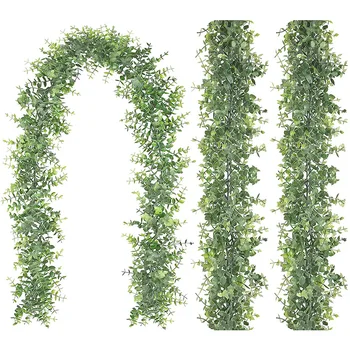 1buc Artificiale Plante Verzi de Eucalipt Ghirlandă de Viță de vie 1,8 M Ins Eucalipt Agățat de Perete Rattan Decor Acasă Decoratiuni de Gradina