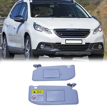 1Pair Masina Stanga Dreapta Fata Geam Scut Umbra Parasolar Parasolar Parasolar Pentru Peugeot 2008 2014-2018
