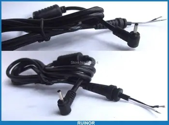 1pcsX Unghi Drept 2,5 mm X 0.7 mm DC plug de sex Masculin Cablu de 120cm pentru Notebook-uri de Putere Încărcător