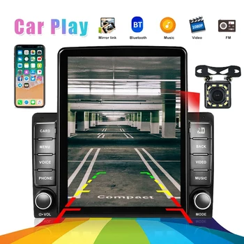 2 Din 9.5 Inch Touch-Screen MP5 Player Auto FM Stereo Radio pentru Apple/Android CarPlay Mirror Link-ul de Navi Bluetooth