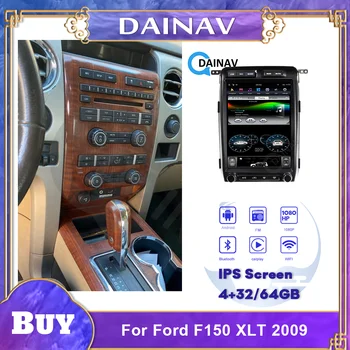 2 Din Android Auto DVD Player, Navigatie GPS Pentru Ford F150 XLT 2009 Tesla Stil Multimedia Auto, DVD Player
