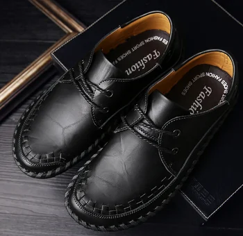 2 noi pantofi pentru bărbați versiunea coreeană a tendinței de oameni s-pantofi casual pantofi respirabil pantofi pentru bărbați Q4M119