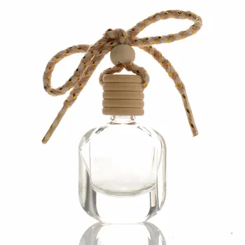 200 x 10ml Clar Sticlă Goală Masina de Agatat Ornament Acasă Odorizant Parfum Difuzor de Parfum, Recipiente de Ambalare Femei Cadouri