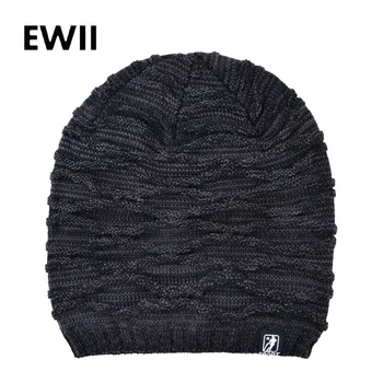 2018 pălărie de Iarnă pentru bărbați tricotat căciuli capace femeile gros palarie cald chelioși căciulă bărbați de moda casual, capac bonnet feminino