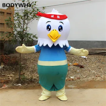 2020 Cocoș Mascota Costum de Paste de Înaltă calitate, realizate Manual Costum Cosplay Joc de Partid, Rochie Haine Îmbrăcăminte Ad