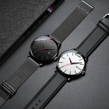2021 noua moda Minimalist Barbati ceas high-end accesorii impermeabil cuarț ceas pentru bărbați Centura de Plasă ceasuri Relogio Masculino băiat