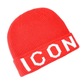 2021 Roșie Noi Pălării de Iarnă Bărbați Femei Căciulă Tricotată Cald Capace Chelioși Moda Căciuli de Brand ICON DSQ2 DSQICOND2 gorro invierno