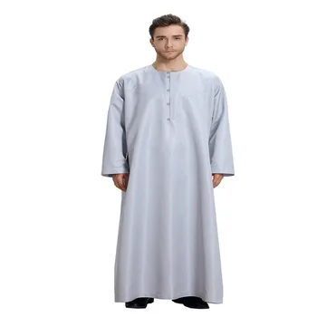 2023 nou Mens Îmbrăcăminte Islamic Abaya Bărbați Arabe Îmbrăcăminte Bărbați Îmbrăcăminte Musulman Oameni Middle East Dubai Maneca Lunga Halat de Islam Bărbați