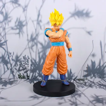 21cm Dragon Ball Super Saiyan Goku figurina Model Trezi Wukong PVC Colectie Anime Goku Papusa Ornament