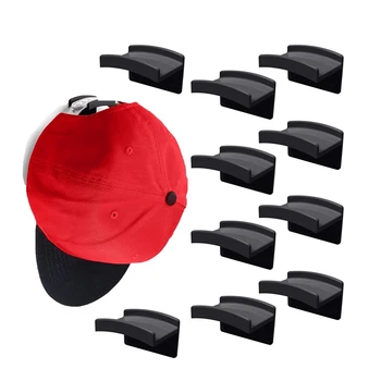 2X Adeziv Pălărie Cârlige Pentru Montare pe Perete Pentru Sepci de Baseball, Puternic Ține Pălăria Umerase Organizator de Stocare Pentru Decor Camera