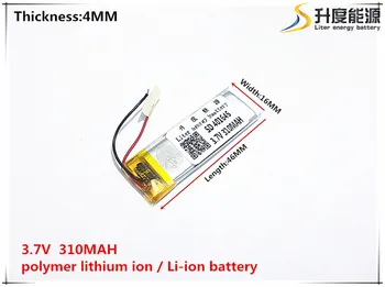 3.7 V 310mAh 401646 Litiu-Polimer Li-Po, li-ion Reîncărcabilă de celule de Baterii Pentru Mp3 MP4 MP5 GPS PSP mobil bluetooth