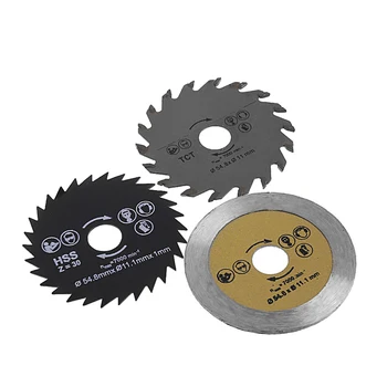 3 Buc pânză de Ferăstrău Circular Disc de Tăiere HSS Cutter Disc pentru Mini Instrumente de Foraj din Lemn Burghie Instrumente de Diametru 54.8 mm -Y103
