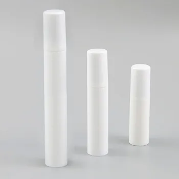 30 x 10ml 5ml 15ml Reîncărcabile Alb PP Airless Lotiune Pompa de Sticla cu Plastic Alb Pompa de Ambalaje Cosmetice Containere de Vid