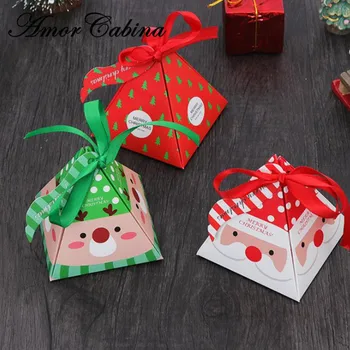 30pcs Crăciun Cookie-uri Cutie de Bomboane Sac Pom de Crăciun Cadou Caseta cu Clopote Cutie de carton si Punga de Cadou Recipient Consumabile Copii Cadouri