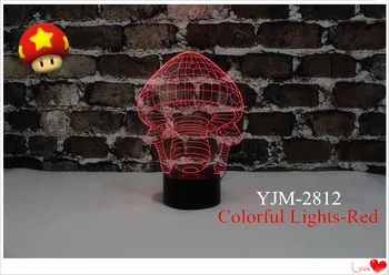 3D Led Lumina de Noapte pentru Copii 7 Culori schimbătoare Nite Nite pentru copii forma de Ciuperci