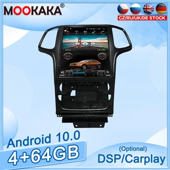 4+64GB Android10 Pentru Jeep Grand Cherokee Auto Navigatie GPS Auto Multimedia Player Auto cu Radio casetofon Stereo Unitatii