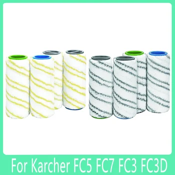 4 Bucăți Set Accesorii de Principalele Role Perie pentru Karcher FC5 FC7 FC3 FC3D Electric Floor Cleaner Înlocuire Kit Role Piese