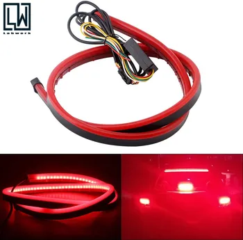 40 inch 3 LED-uri Auto Stop Spate Frana Benzi de Lumină, Lampă de Semnal Conducere Avertizare Transforma