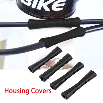 4buc/set Frână de Bicicletă Schimbare prin Cablu Protector Cadru de Biciclete Cablu Manșon de Protecție MTB Biciclete Rutier Fixe de Protecție Cablu Ghiduri