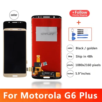 5.9 inch Lcd Pentru Motorola G6 Plus afisaj Lcd Cu Ecran Tactil Digitizer Pentru Moto G6 Plus XT1926 Display Lcd de Înlocuire