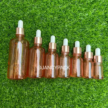 5 ml 10 ml 30 ml 50 ml Sticla Dropper Sticle de Lichid Dropper Pentru Cosmetice Parfumuri Sticle de Ulei Esențial Cu Pipete de Sticlă