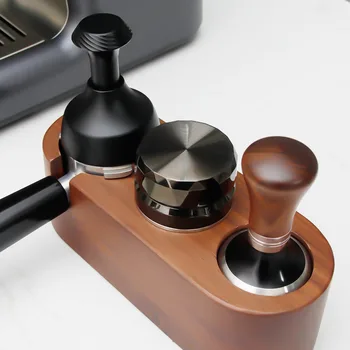 58mm din Oțel Inoxidabil Reglabil Ac Cafea Tamper Distribuitor 58mm Mașină de Espresso Filtru Egalizare Instrument de Tip Ac