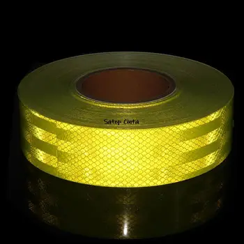 5cm*45.7 m Portbagaj Coada Noapte de Siguranță de Avertizare Autocolante Reflectorizante Benzi Durabil Bara Spate Luminos Decal Reflector Decalcomanii de Film