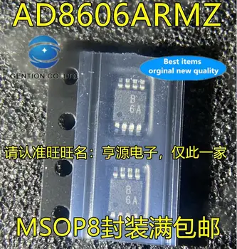 5pcs 100% orginal noi AD8606 AD8606ARM AD8606ARMZ silkscreen B6A MSOP8 precizie amplificator cip