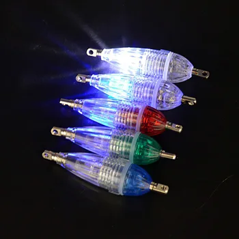 5pcs Luminos Pește Lumina Subacvatice cu LED-uri impermeabil colorate Lampa pescuit cu Barca aduna pește lumina de noapte unelte de pescuit Pește de Lumină