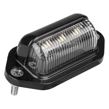 5X LED-uri de Lumină de inmatriculare, rezistent la apa inmatriculare lampa spate Pentru Remorci, RV, Camioane, Barci