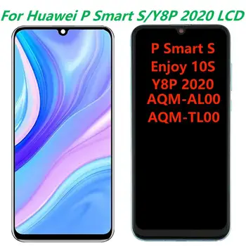 6.3 Original Pentru Huawei P Inteligente S Y8P 2020 AQM-LX1 LCD Display Cu Rama Bucurați-vă de 10S LCD Touch Screen Digitizer Piese de Asamblare