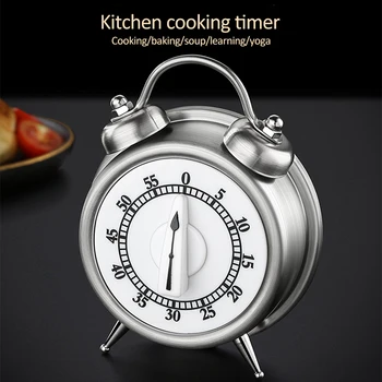 60 De Minute Timer Bucătărie Mini Ceas Deșteptător Conta În Jos De Alarmă De Gătit Memento Timp Mecanic Timer Bucătărie Acasă Gătit De Copt Instrumente