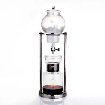 600ml Clasic Rece a Prepara Cafea cu Gheață Filtru de Cafea Espresso Cafea Picurare Oală